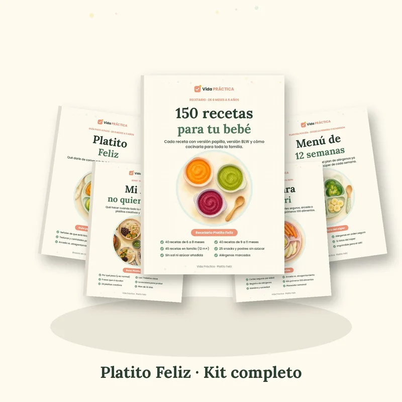 Kit Platito Feliz: recetario, guía, menú y bonos